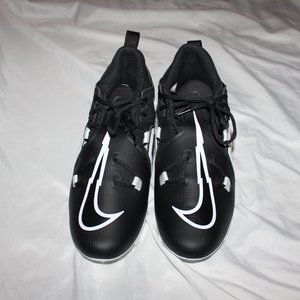 Nike Alpha Menace Pro 3 Black White - Men's Football Cleats CT6649-001